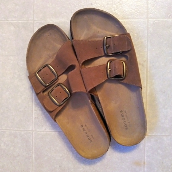 Sonoma Shoes - Earth Boho Hippie Sandals 9.5 Birk Look